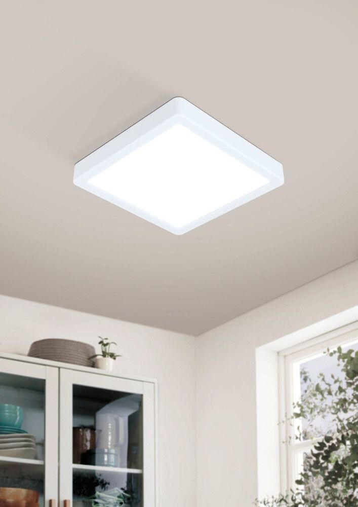 LED-laevalgusti Eglo Connect Fueva-Z 21 x 21 cm valge