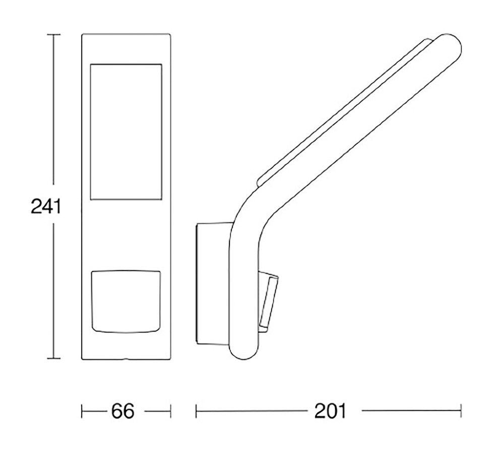 Liikumisanduriga valgusti Steinel XLED Slim Antratsiit