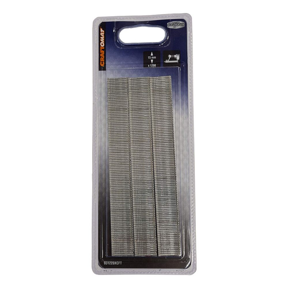 Naelapüstoli naelad Craftomat 15 mm