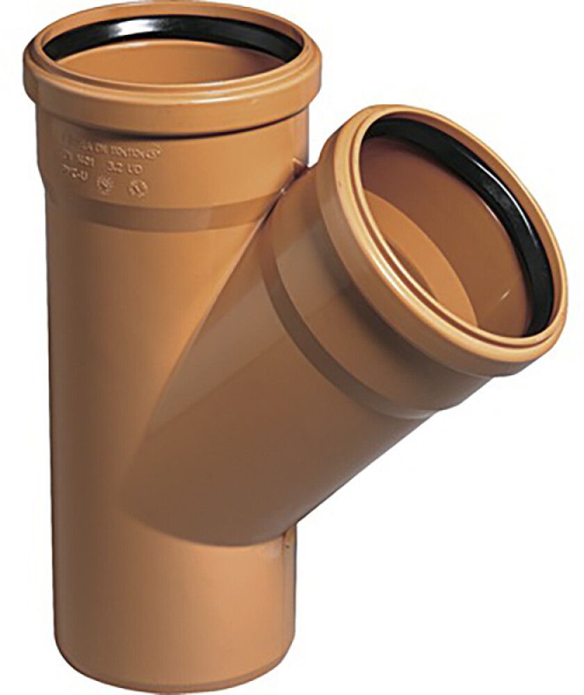 Kolmik KGEA 45° 125/110 mm