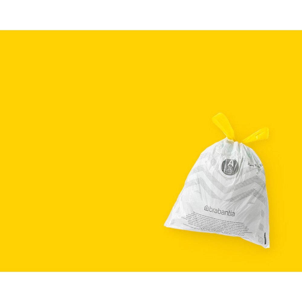 Prügikott Brabantia PerfectFit A 3-5 l, valge                                 