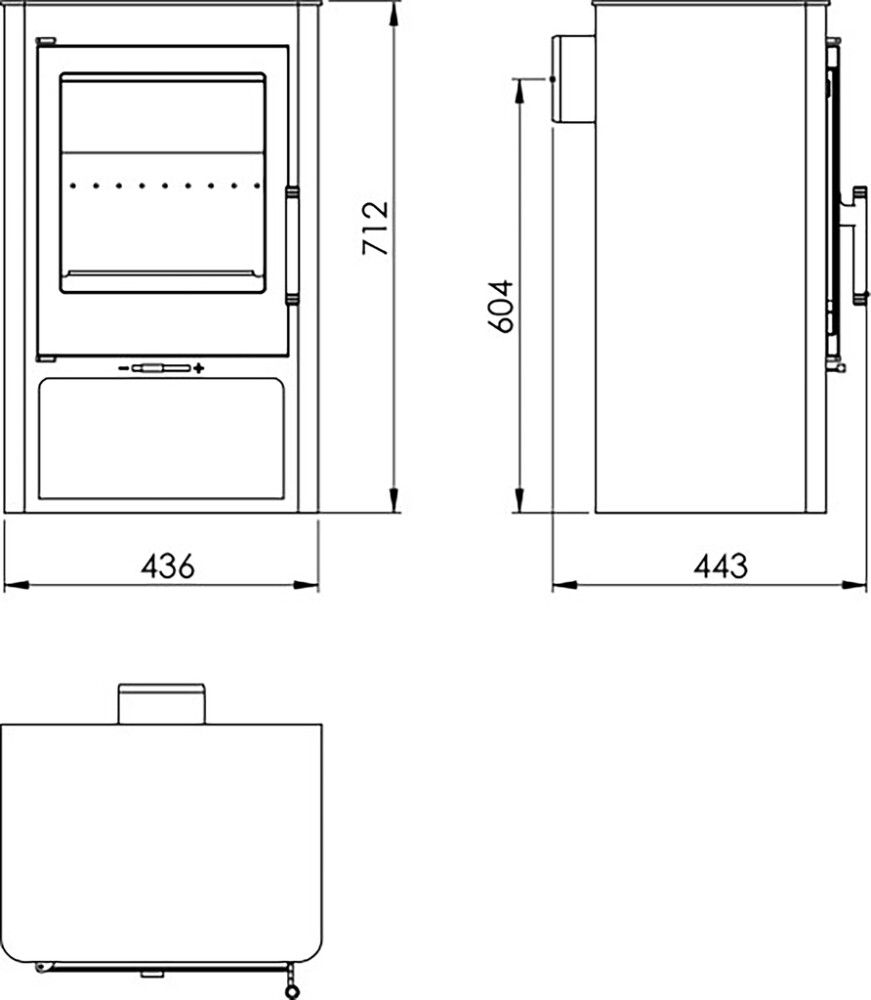 Kamin Panadero Garda 5,9 kW
