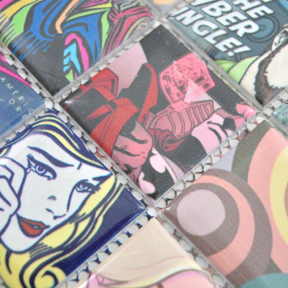 Mosaiik Quadrat Mix CG POP 30 x 30 cm