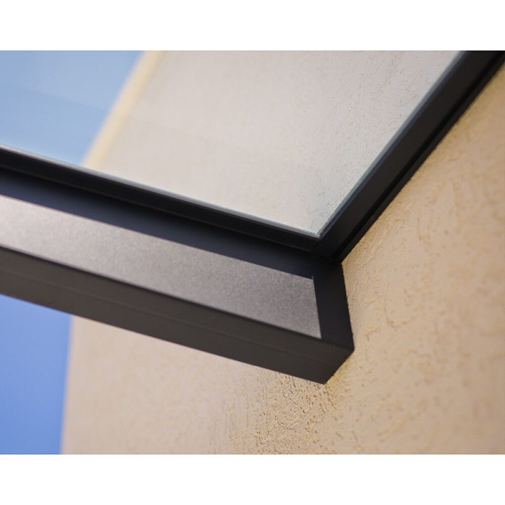 Varikatus Canopia Sofia läbipaistev/tumehall 0,9 x 1,5 m