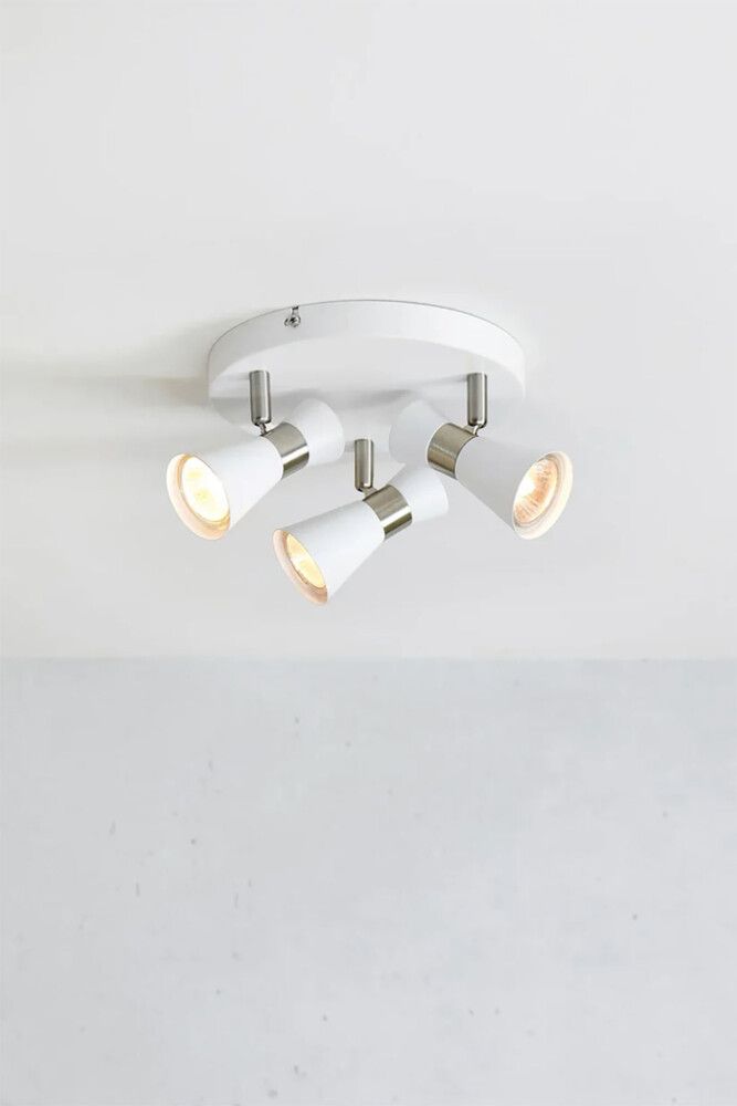 Kohtvalgusti Markslöjd Folie 3-os valge/nikkel