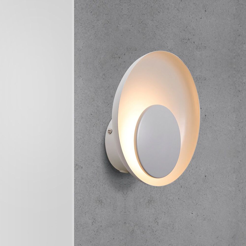 LED-seinavalgusti Nordlux Marsi valge