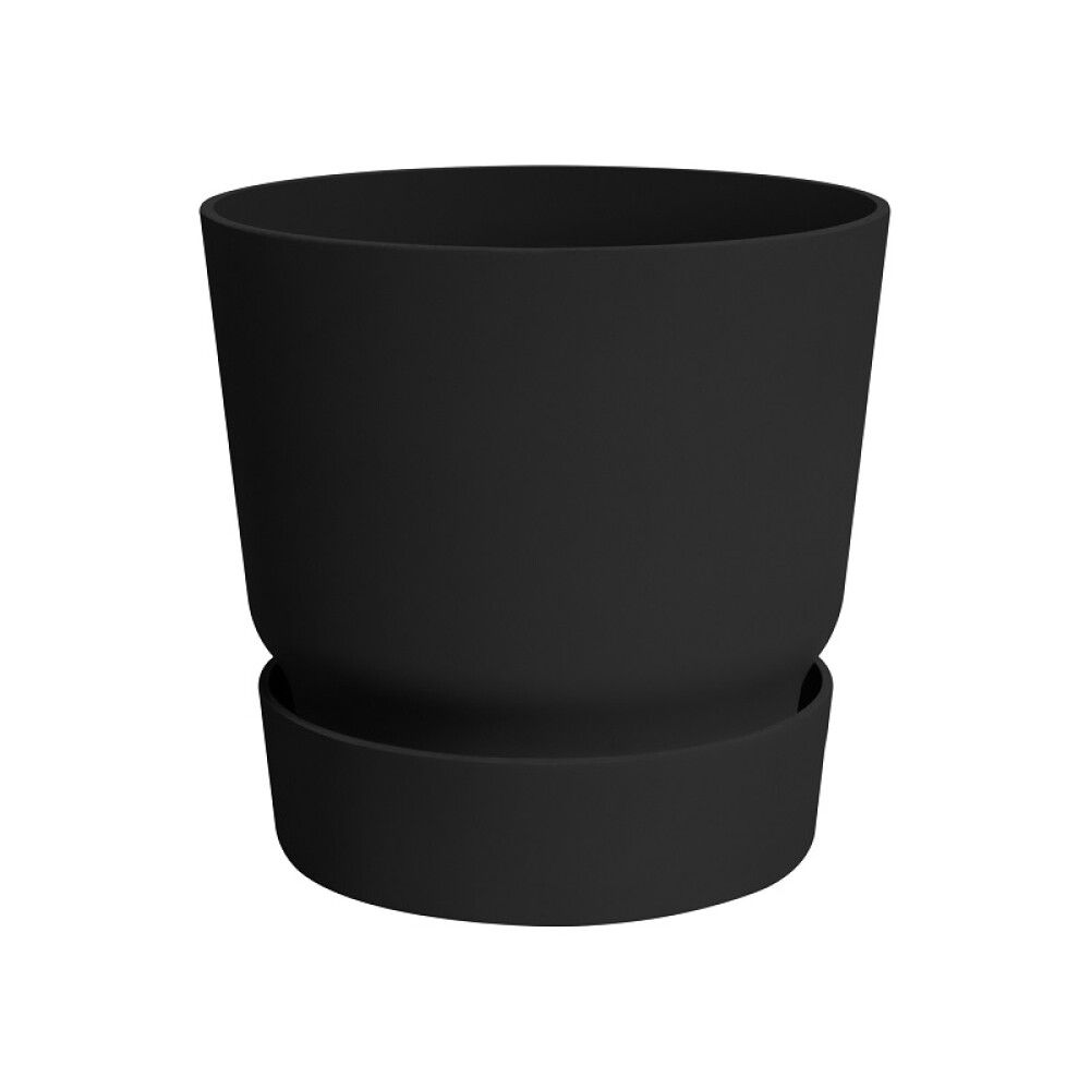 Õuepott Greenville Ø 40 cm, must