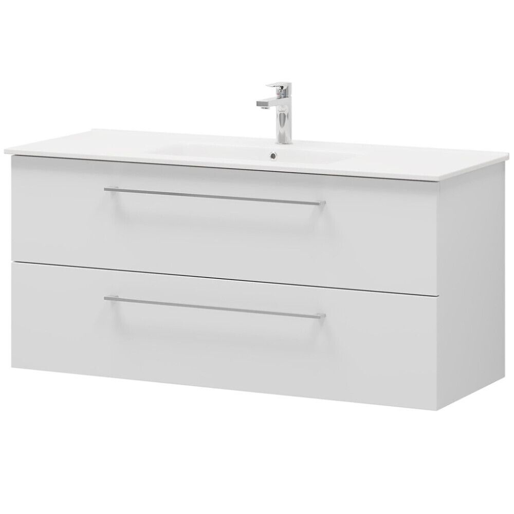 Valamukapp valamuga Camargue Freja matt valge 120 cm