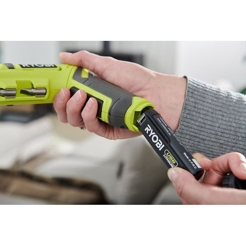 Pöördkruvikeeraja Ryobi USB Lithium RSDP4-120G