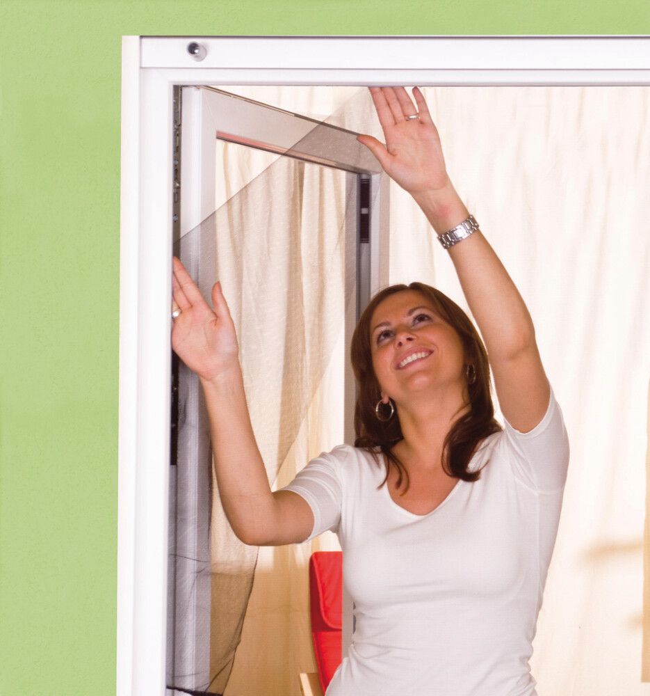 Putukavõrk aknale Easy Life 150 x 300 cm Valge