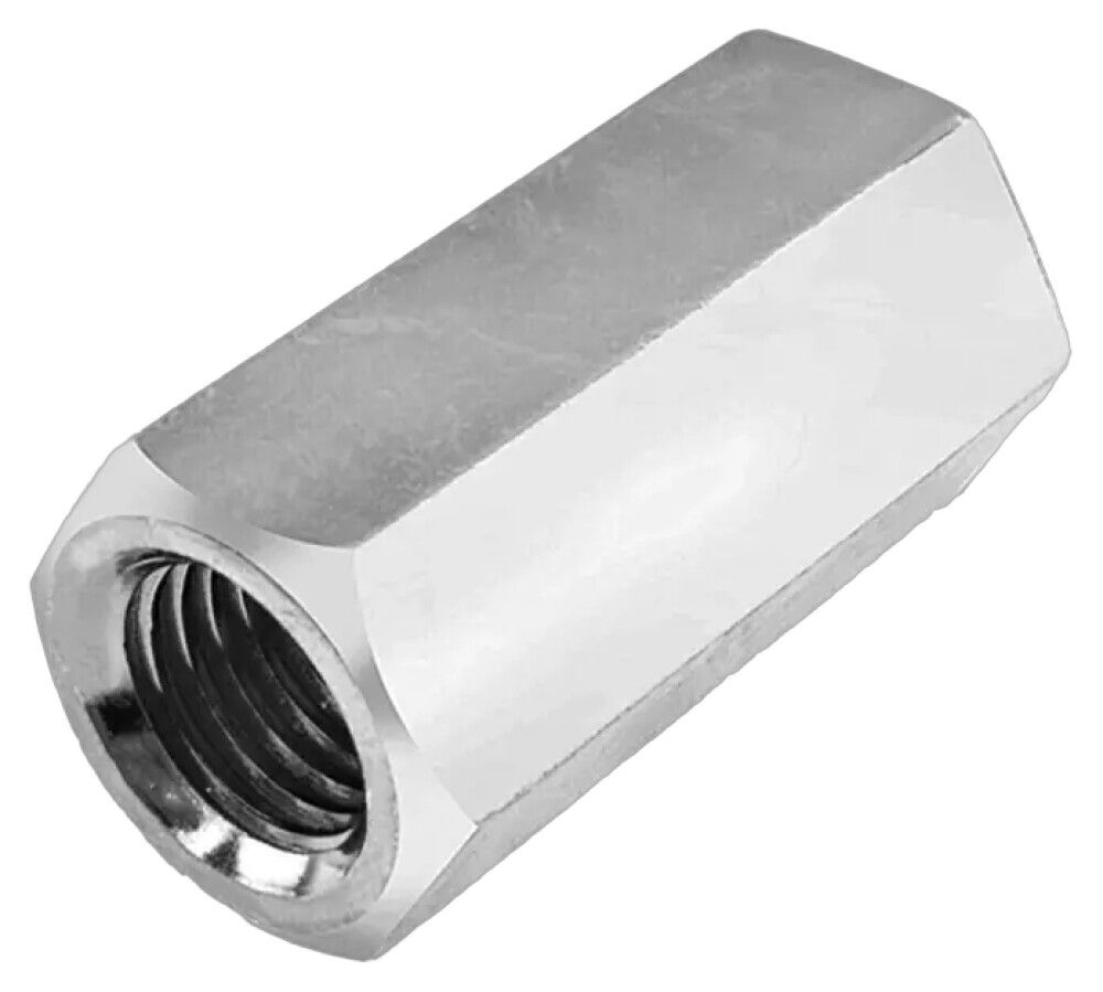 Ühendusmutter tsingitud M10 x 30 mm 2 tk