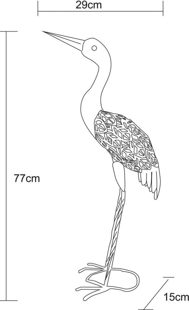 Päikesepatareiga LED-valgusti Globo Kurg