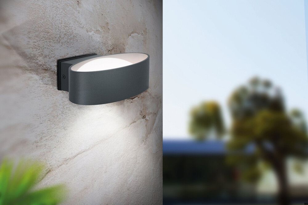 LED-välisvalgusti Eglo Chinoa antratsiit