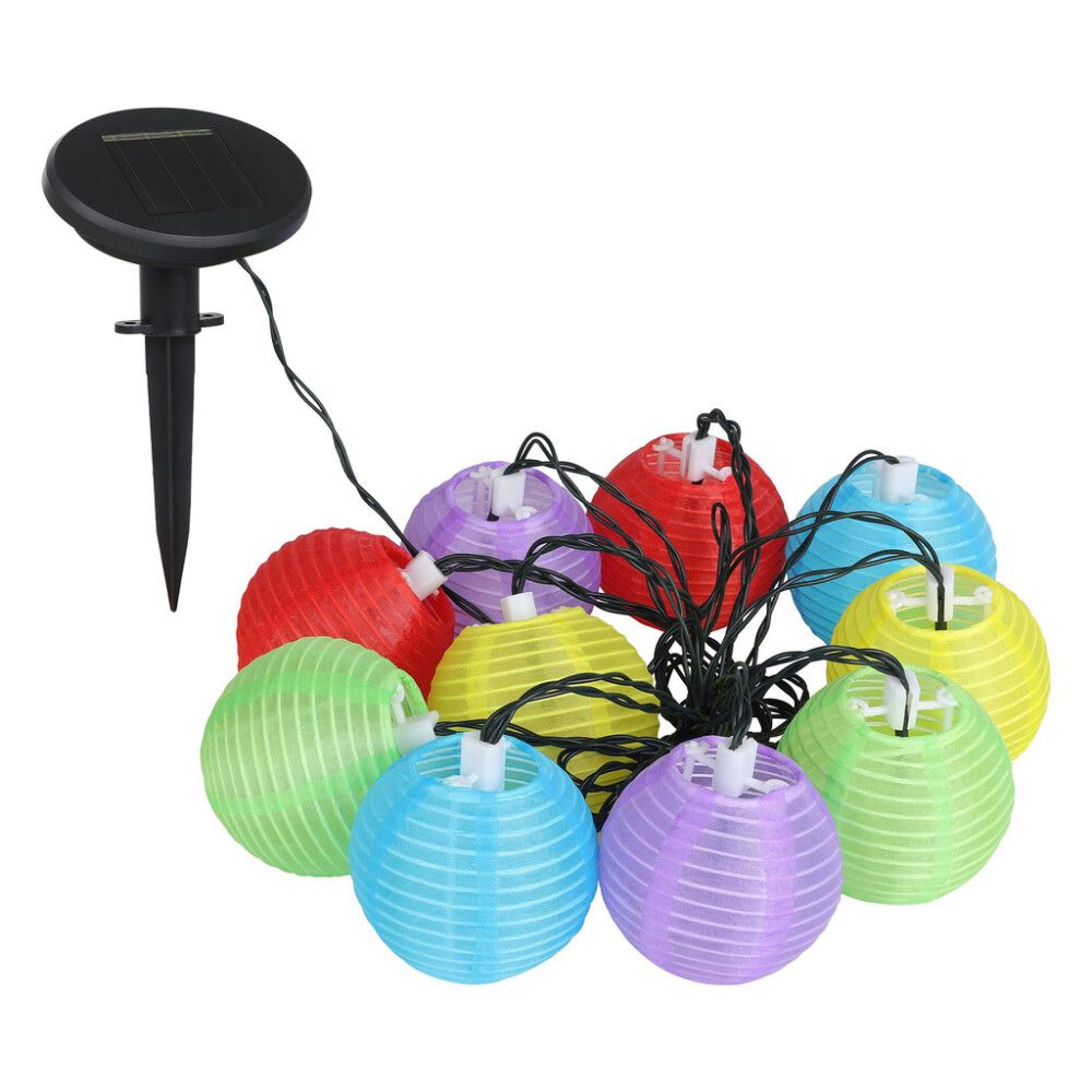 Päikesepatareiga LED-valguskett Eglo 570 cm