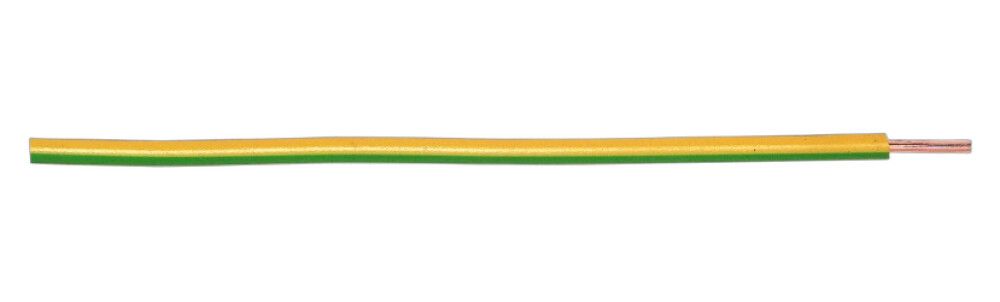 Paigaldusjuhe Kabelexpress H07V-U 10,0 roheline/kollane 5 m