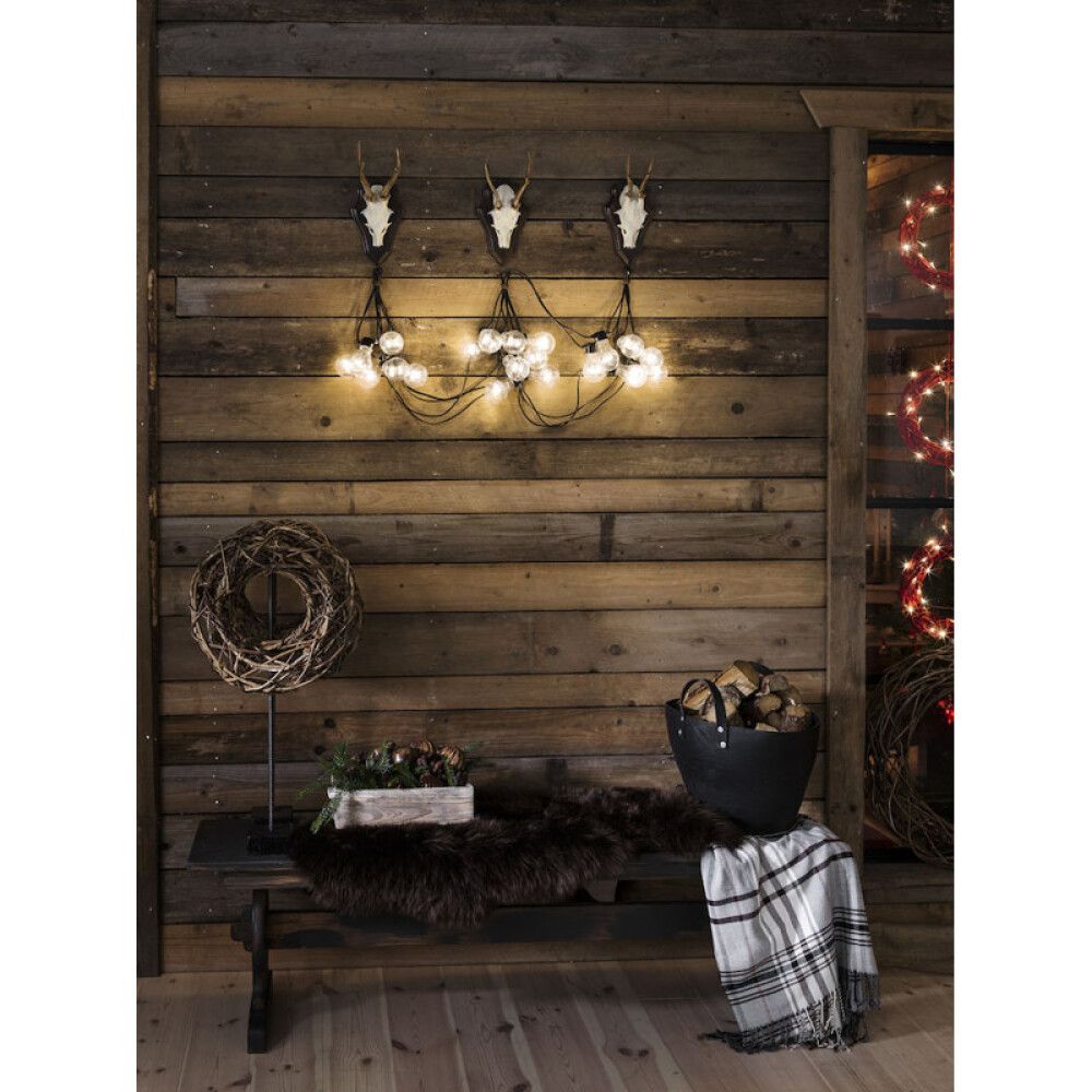 LED-valgussari Konstsmide amber 10-osaline