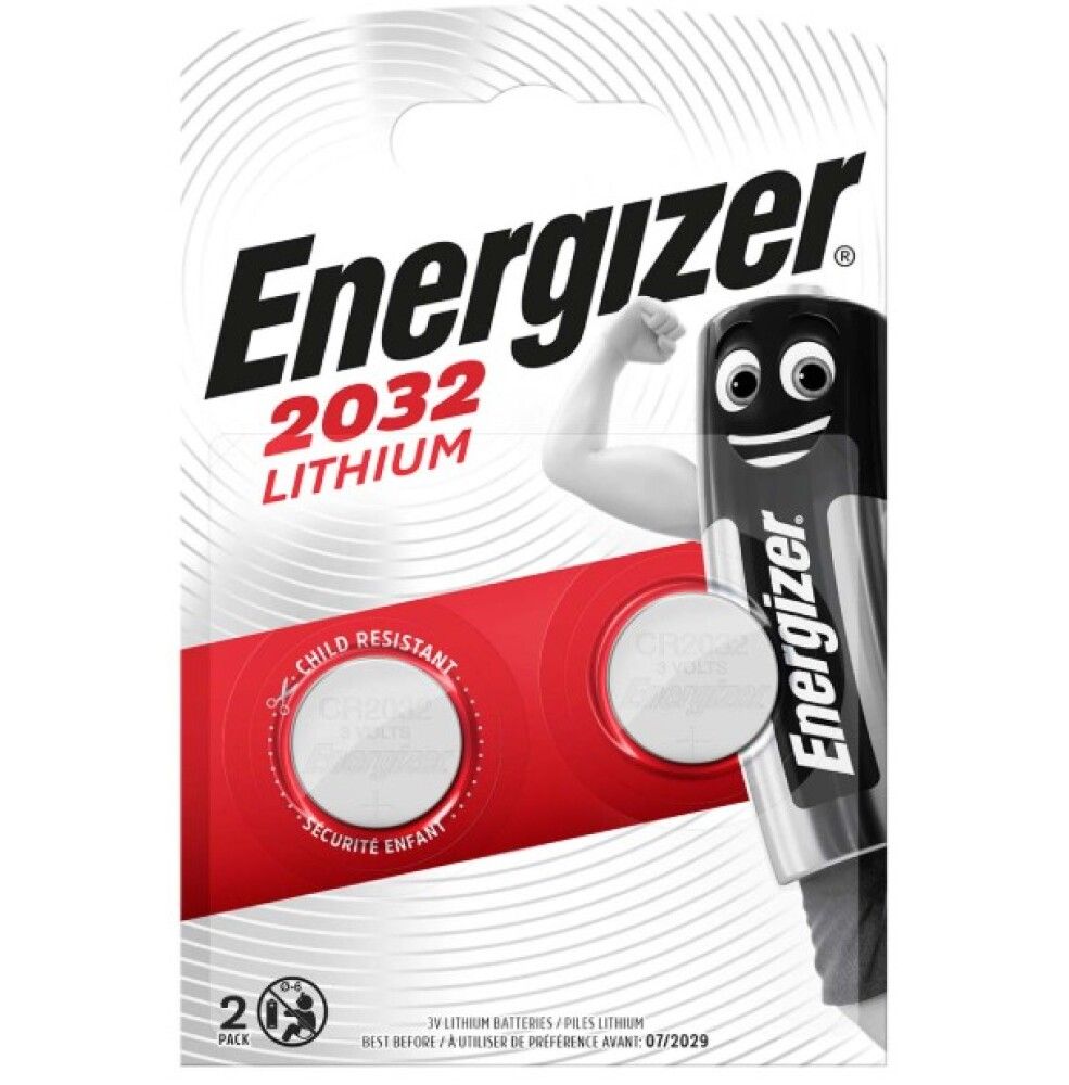 Patareid Energizer CR2032 – 2 tk