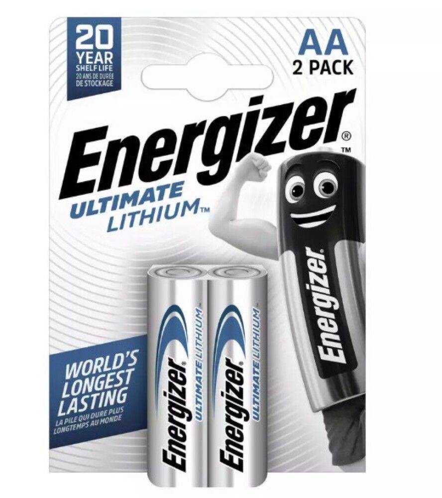 Patareid Energizer Ultimate Lithium AA L91 – 2 tk