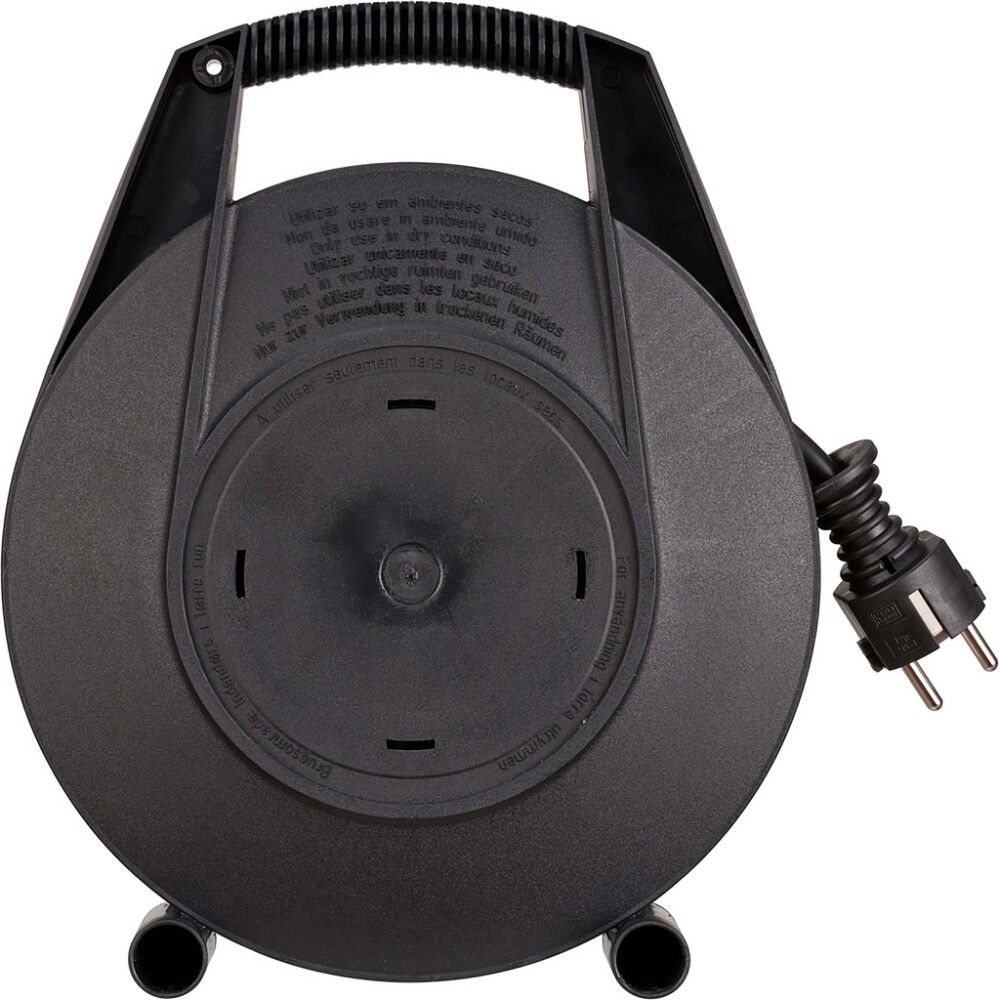 Kaablitrummel  Brennenstuhl® 4-os 5M H05VV-F 3G1,5 hall/must