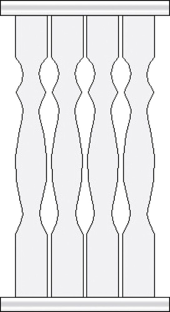 Piirdelipp erikujuline, 19 x 94 x 900 mm