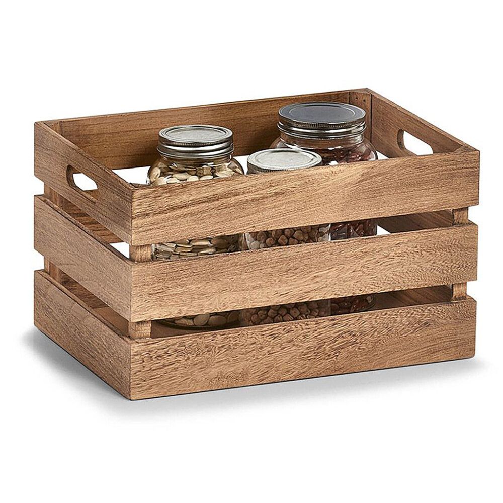 Puitkast Zeller Vintage pruun 35 x 25 x 20,5 cm