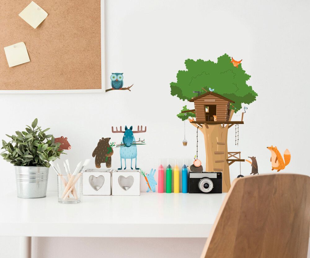 Posterkleebis Plage Puuonn