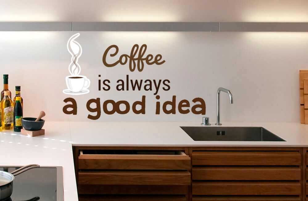 Posterkleebis Plage Kohvi