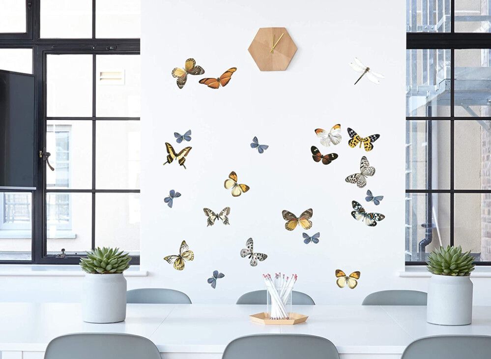 Posterkleebis Plage Liblikad 24 x 68 cm