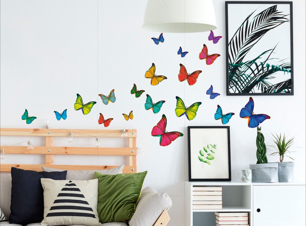 Posterkleebis Plage Liblikad 48 x 68 cm