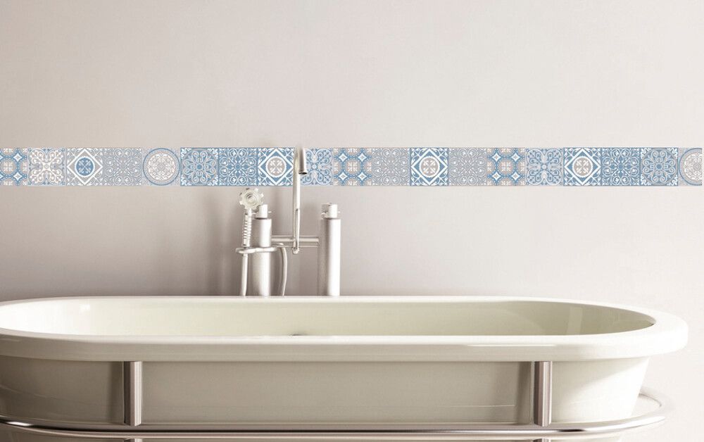 Seinakleebis Plage Plaadid 180 x 5 cm, helehall