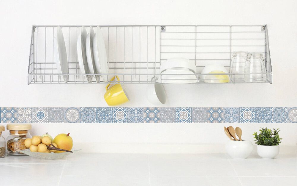 Seinakleebis Plage Plaadid 180 x 5 cm, helehall