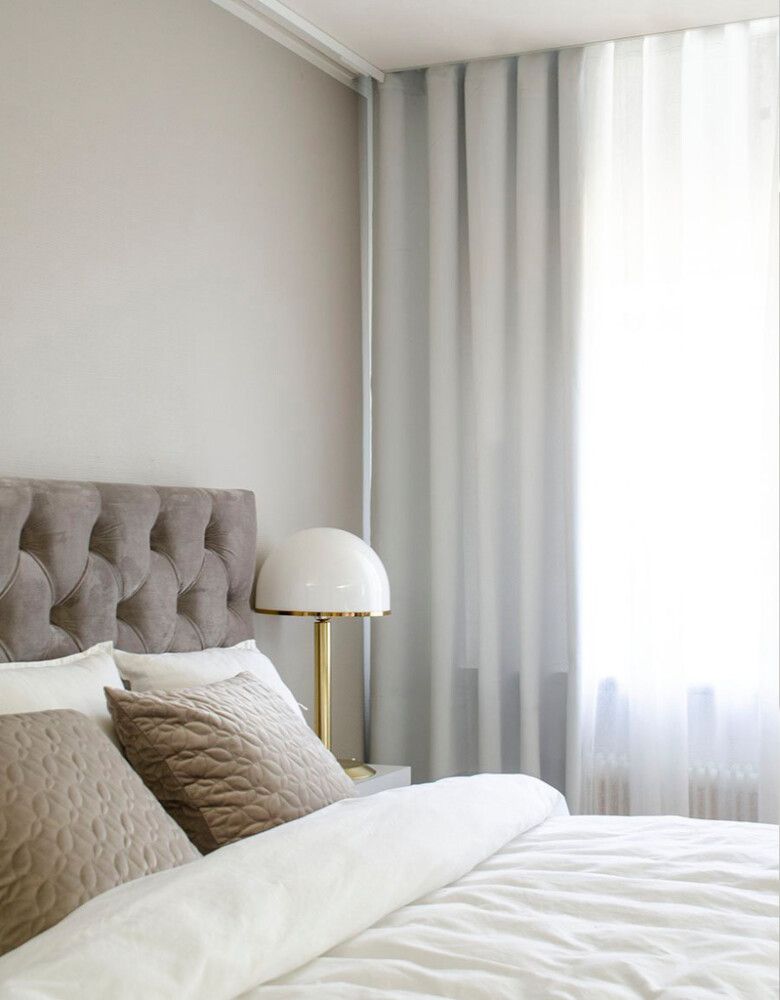 Pimendav kardin Hasta Dokie 132 x 250 cm, looduslik valge