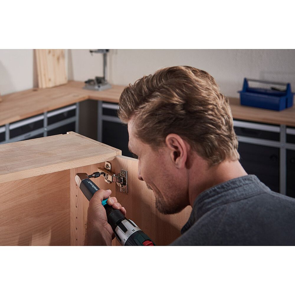 Kruvikeeraja-adapter Wolfcraft 90°