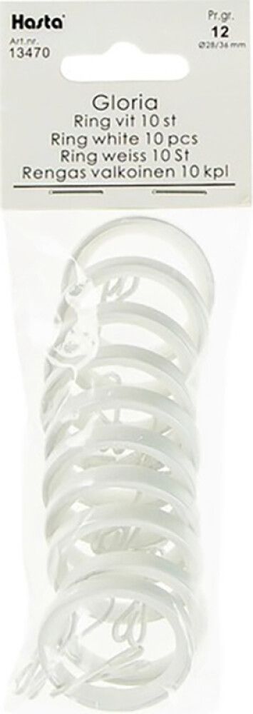 Kardinarõngad Gloria 28/36 mm, valge
