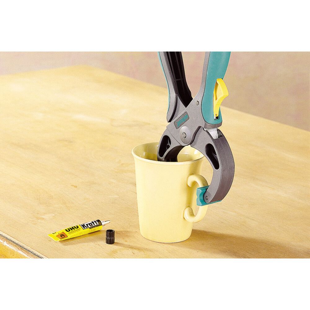 Hammasfiksaatoriga näpitsklamber Wolfcraft FZR