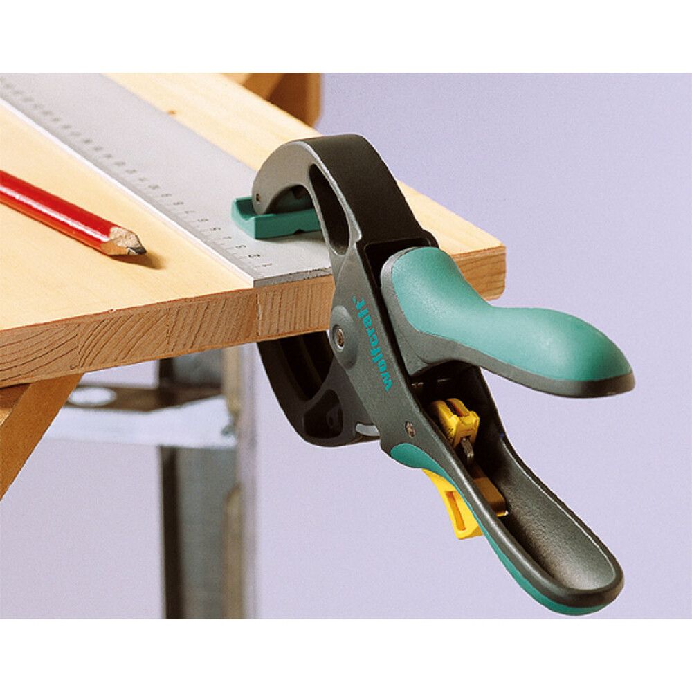 Hammasfiksaatoriga näpitsklamber Wolfcraft FZR