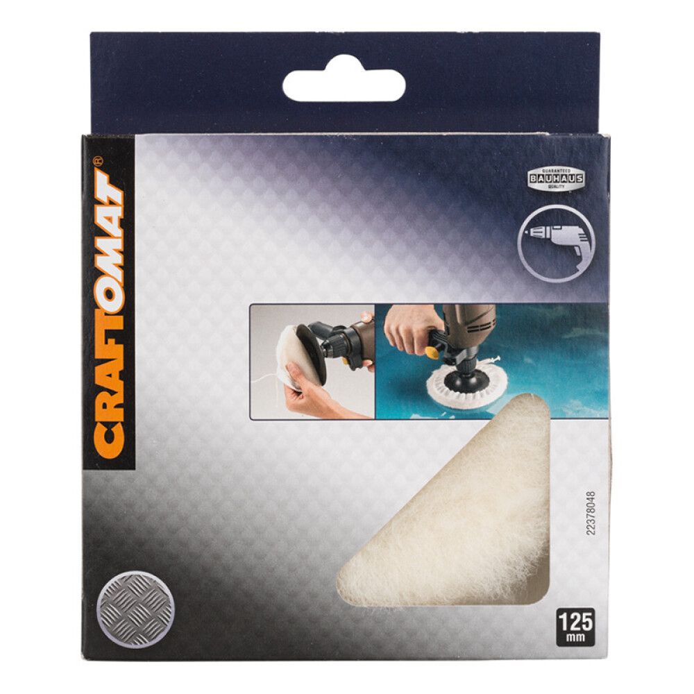 Lambavillast poleerketas nööriga