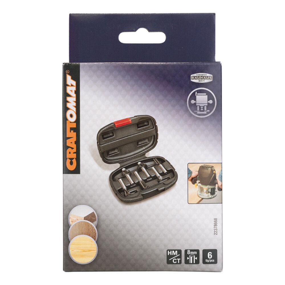 Freeside komplekt Craftomat 6-osaline 8 mm