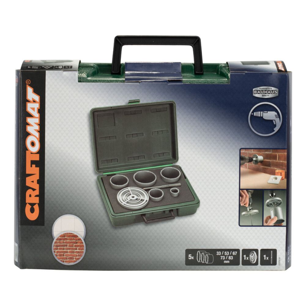 TCT-augusaagide komplekt Craftomat HM-RIFF