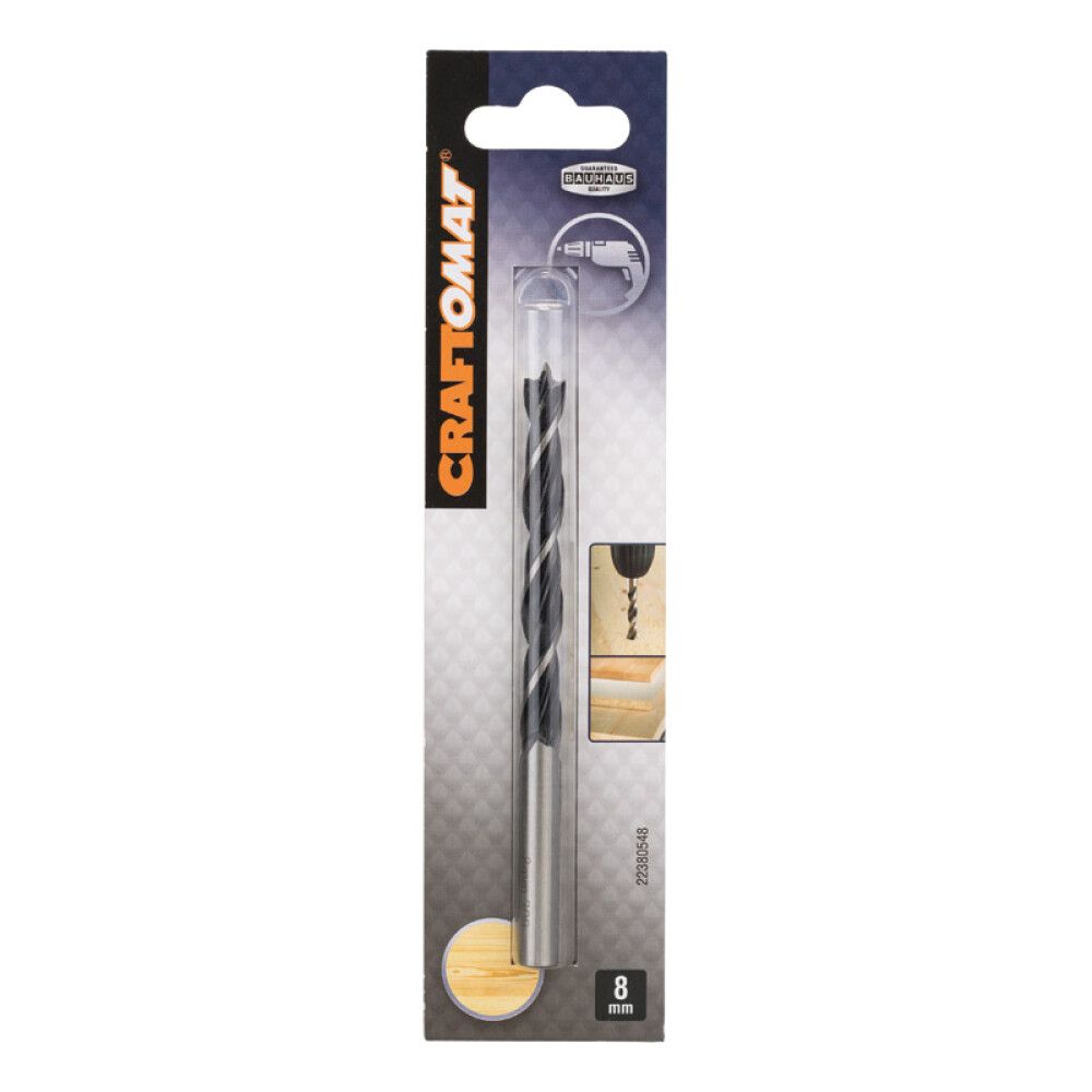 Puidupuur 8 x 115 mm