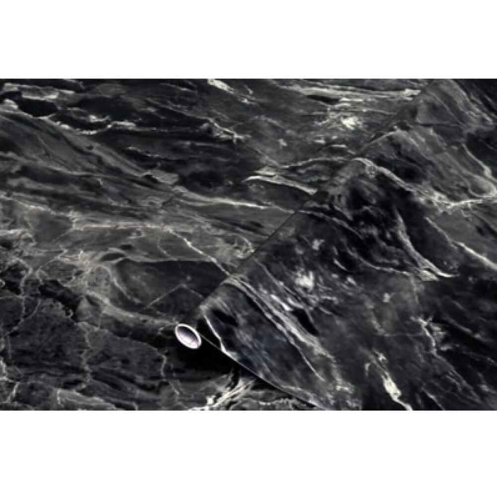 Kleepkile D-C-Fix  Black/Silver Marble 45 x 200 cm
