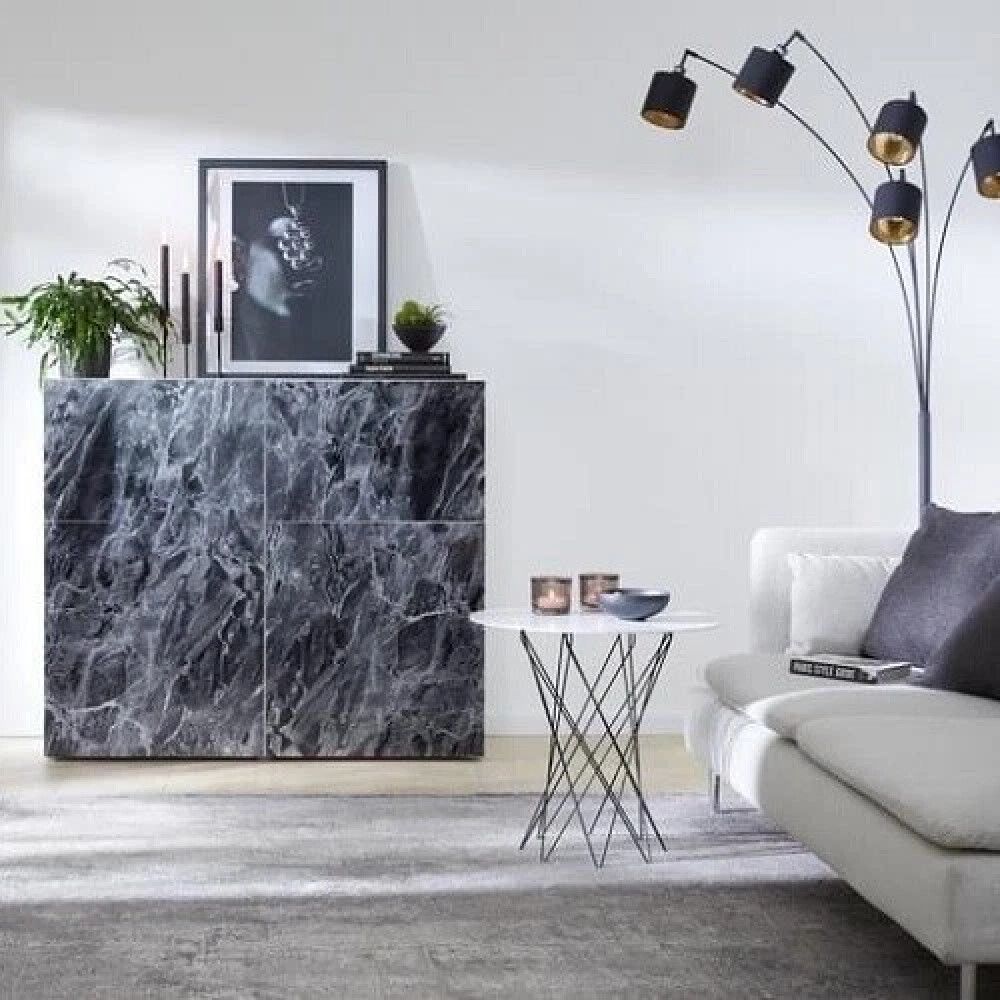 Kleepkile D-C-Fix  Black/Silver Marble 45 x 200 cm