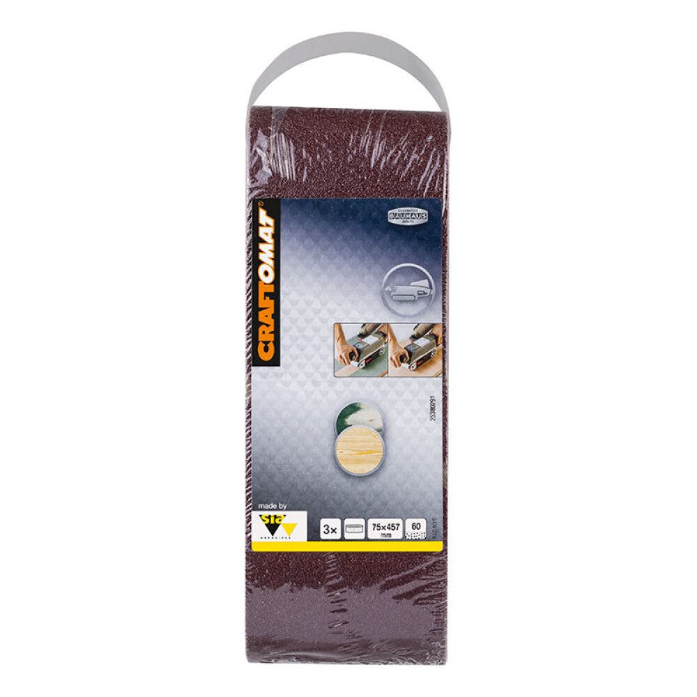 Lihvlint BFWP k60 75 x 457 mm 3 tk