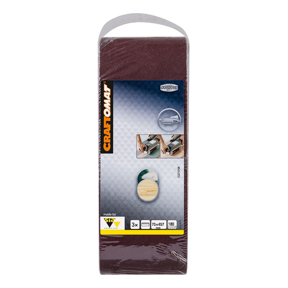 Lihvlint BFWP K180 75 x 457 mm 3 tk