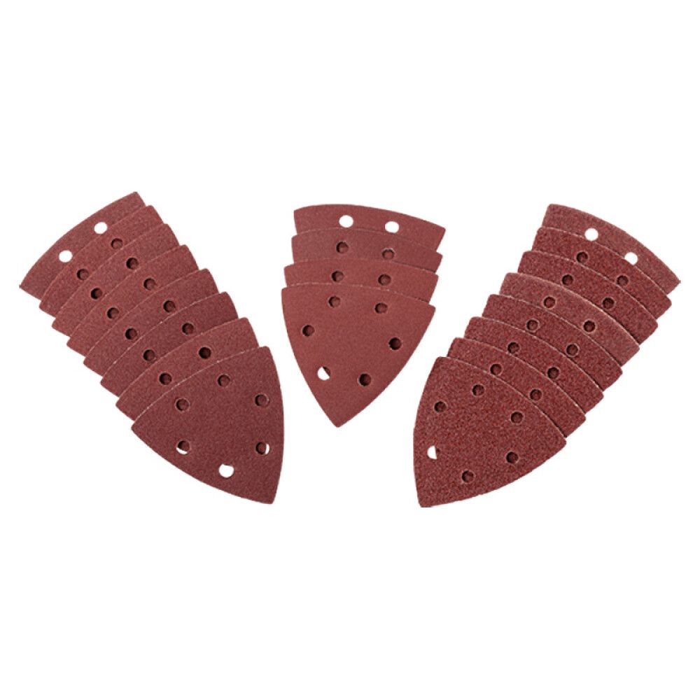 Lihvpaberid kolmnurksed 20 tk punased