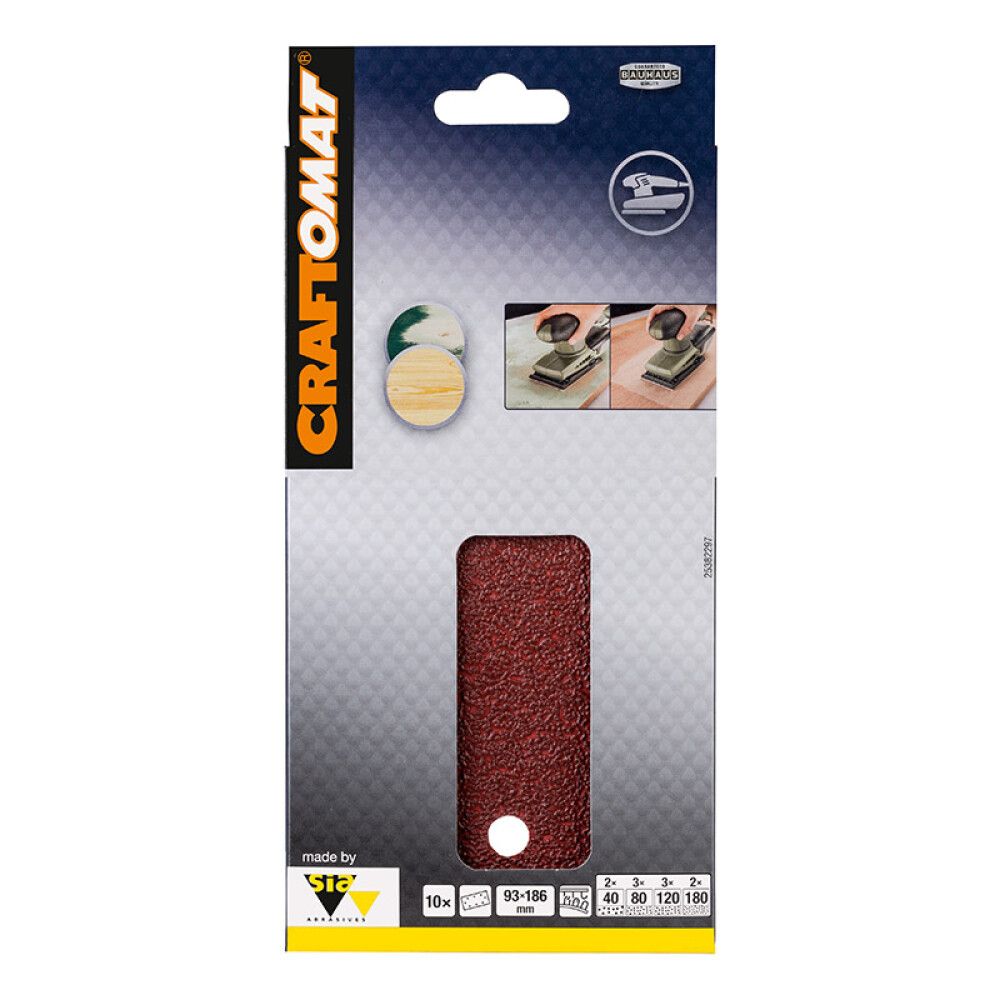 Lihvpaberite komplekt 93 x 186 mm 10 tk