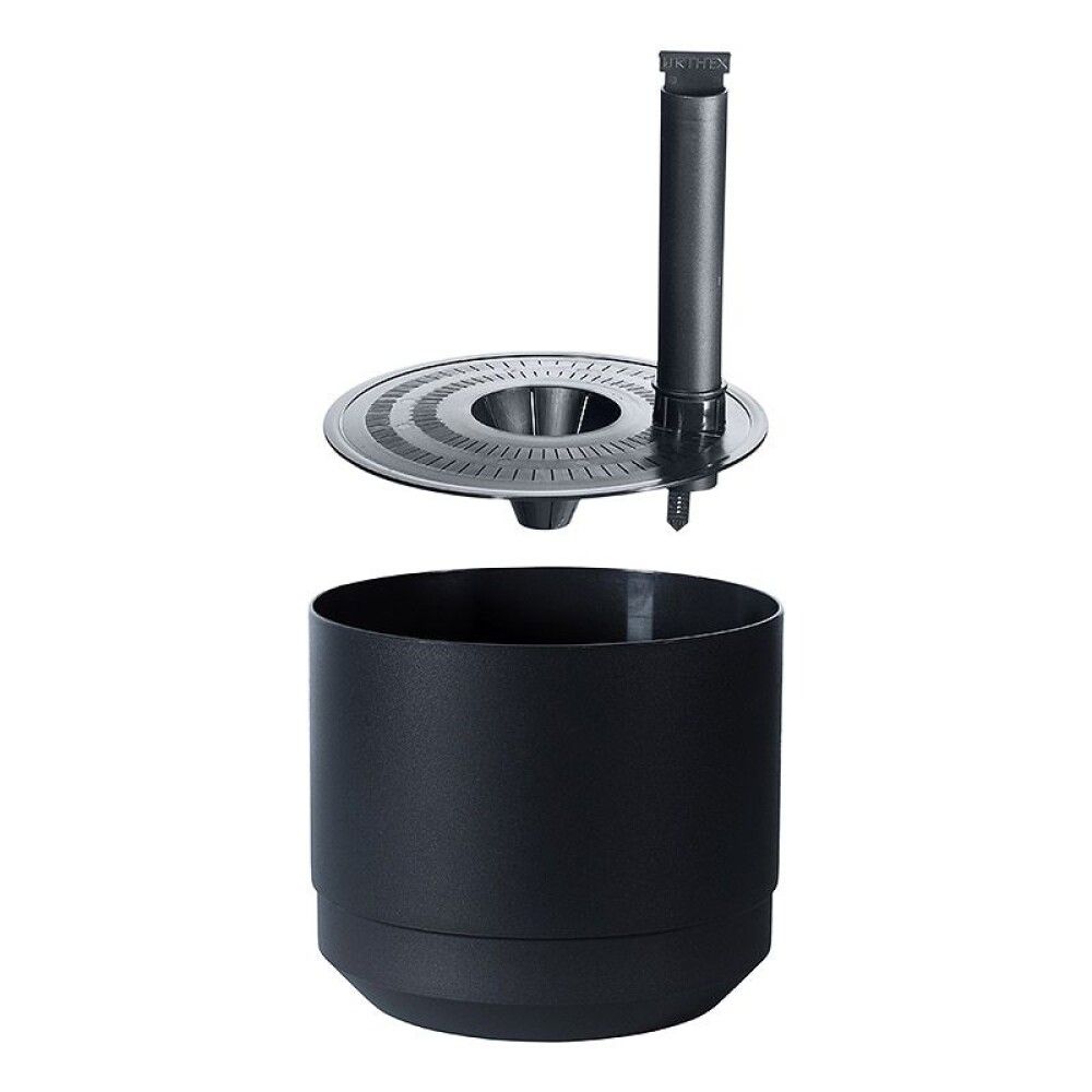 Lillepott Pauliina Ø 25 cm, must