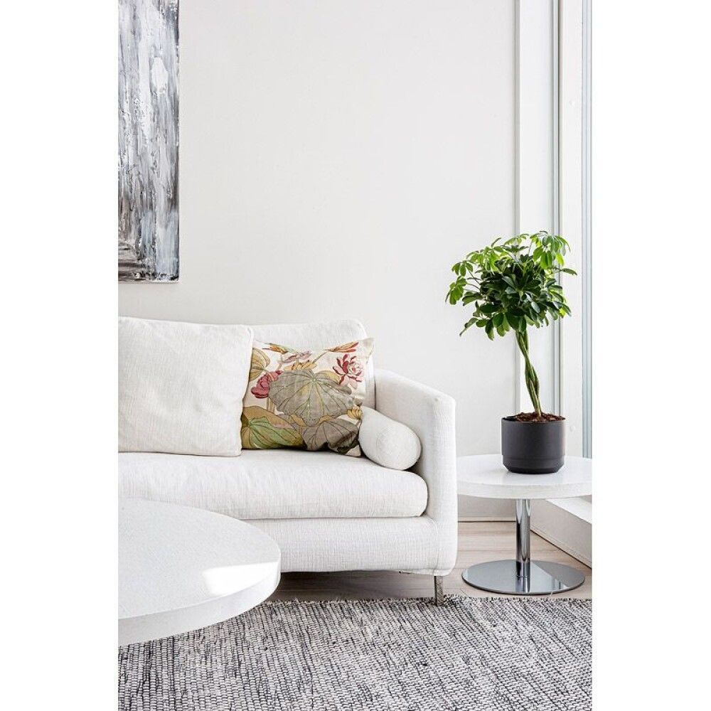 Lillepott Pauliina Ø 25 cm, must