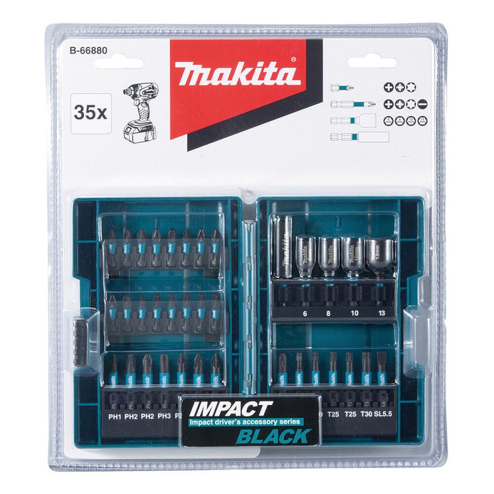 Otsikute komplekt Makita B-66880