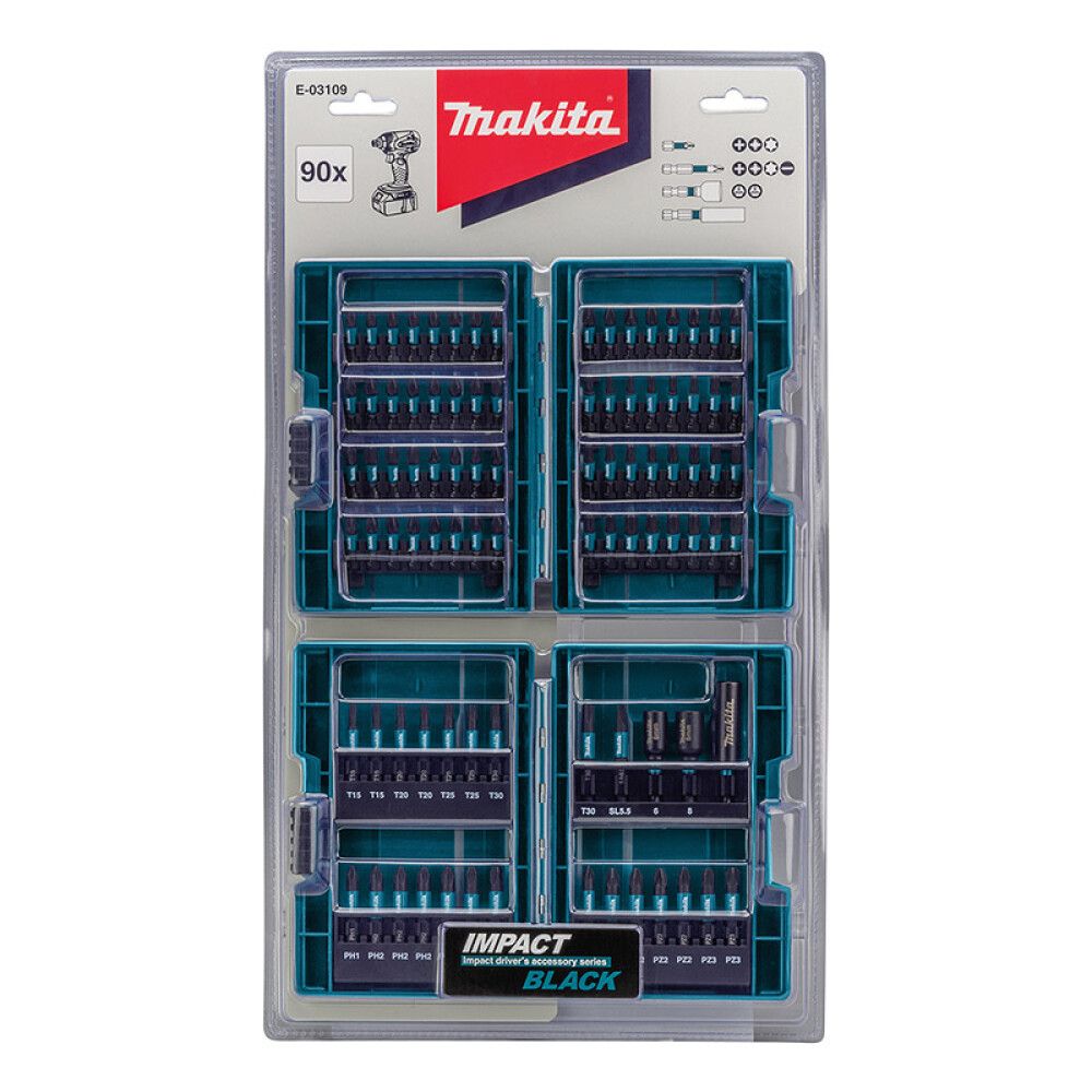 Otsikute komplekt Makita E-03109